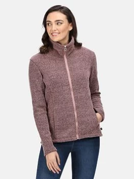 Regatta Heloise Fleece - Blush Pink Marl, Blush Pink Marl, Size 10, Women