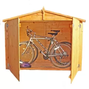 Shire 7x3ft Shiplap Double Door Bike Storage