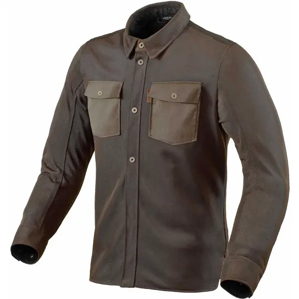 REV'IT! Overshirt Tracer Air 2 Jacket Brown Size M