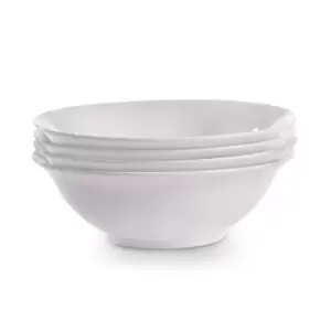 White Serving Bowls - Set of 4 M&amp;W