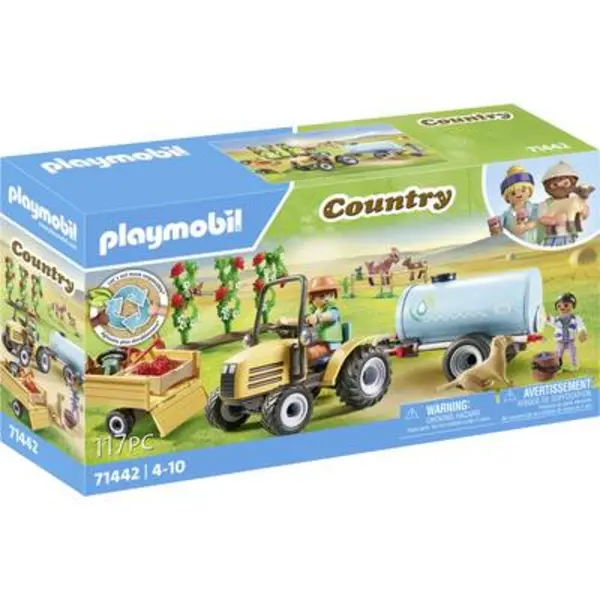 Playmobil Country Tractor with trailer and water tank 71442 71442