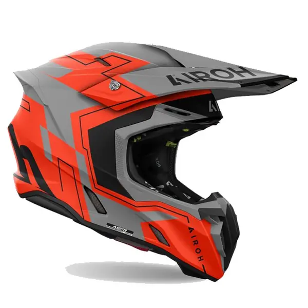 Airoh Twist 3 Dizzy Fluorescent Orange Offroad Helmet L