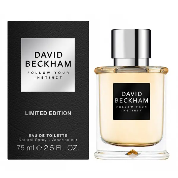 David Beckham Follow Your Instinct Eau de Toilette For Him 75ml