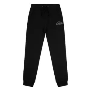 Jack Wills Kids Girls Script Joggers - Black