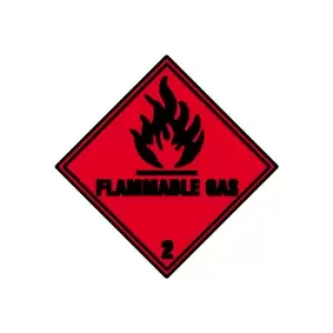 Flammable Gas 2 - Sav (200 X 200MM)