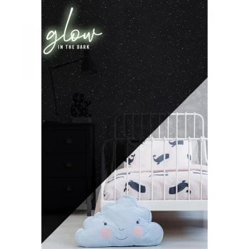 Superfresco Glow In The Dark Constellation Grey Wallpaper