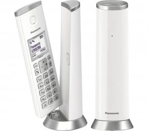 Panasonic KX-TGK222 Cordless Phone With Answering Machine Twin Handsets