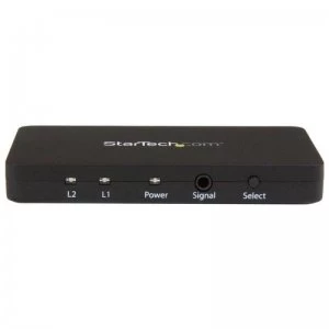 StarTech.com 2-port HDMI Automatic Video Switch W/ Aluminum Housing An