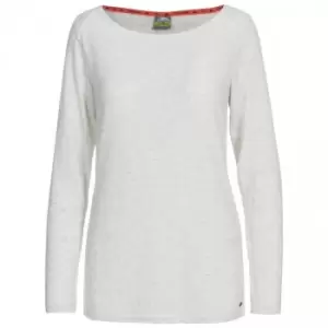 Trespass Womens Daintree Long Sleeved T Shirt (XXL) (White Marl)