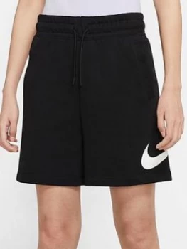 Nike NSW Sportswear Swoosh Short - Black Size M Women