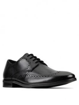 Clarks Stanford Limit Lace Up Shoe - Black