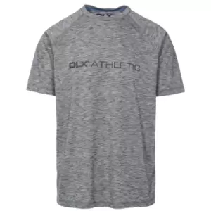 Trespass Mens Striking DLX T-Shirt (XXS) (Grey Marl)