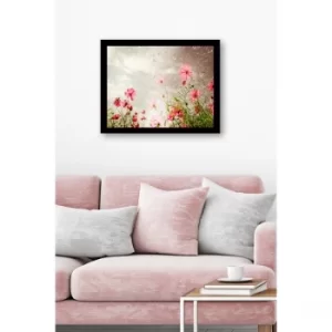 SC0843 Multicolor Decorative Framed MDF Painting