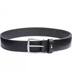 Tommy Hilfiger Mens New Denton 4.0 Leather Belt - Black - 105cm