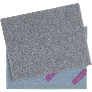 Single Sided Silicone Carbide Abrasive Coated Sponge Pad, 110 X 140 X 5MM - Fine