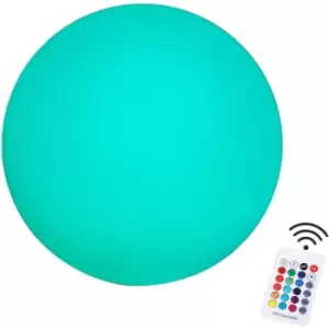 HOMCOM LED Light Orb Rechargeable 16 Modes Wireless Remote Control