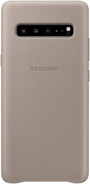 Samsung Galaxy S10 5G Leather Cover Grey (EF-VG977LJEGWW)