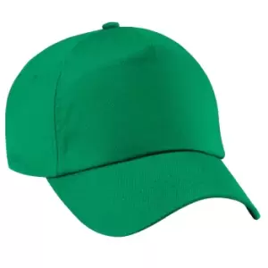 Beechfield Plain Unisex Junior Original 5 Panel Baseball Cap (One Size) (Kelly Green)