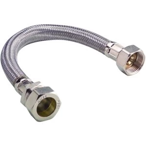 Wickes Flexible Tap Connector - 15 x 19 x 500mm