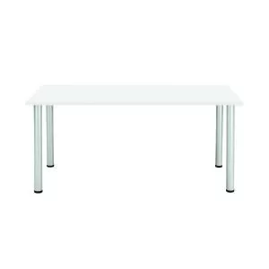 Jemini Rectangular Meeting Table 1200x800x730mm White KF840185