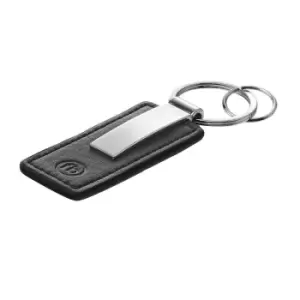 Black Microfiber Key Chain