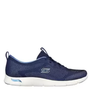 Skechers Sandwich Mesh Lace-Up W - Blue