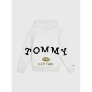 Tommy Hilfiger Multiplacement Logo Hoodie - Grey