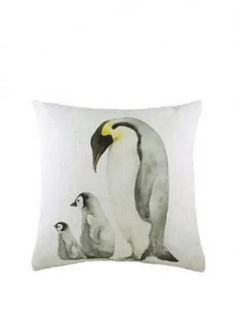 Riva Home Penguin Family Cushion