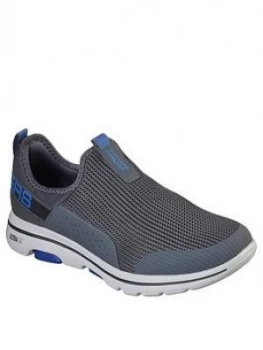 Skechers Gowalk 5 Slip On Shoe With Tab - Charcoal