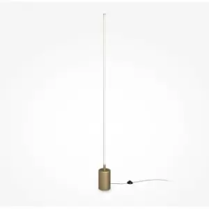 Maytoni Maytoni Flow Modern Dimmable LED Integrated Floor Lamp Brass