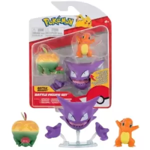 Pokemon - Battle Figure 3-Figure Pack - Appleton, Hunter & Charmander /Toys