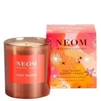 Neom Organics London Christmas 2023 Scent To De-Stress Cosy Nights 1 Wick Candle 185g