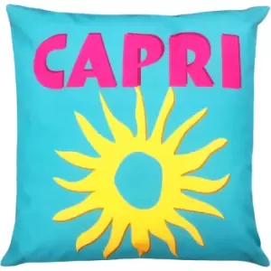 Furn - Capri 100% uv & Water Resistant Outdoor Cushion Cover, Multi, 43 x 43 Cm