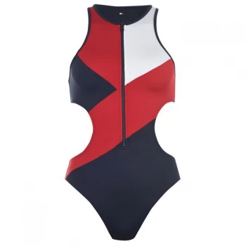 Tommy Bodywear Cheeky Swimsuit - 416 NAVY BLAZER