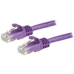 StarTech N6PATC10MPL 10m Cat6 UUTP UTP Purple networking cable