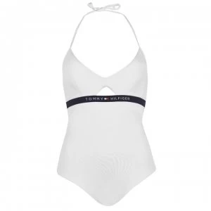 Tommy Bodywear Cut Out Swimsuit - 141 SNOW WHITE