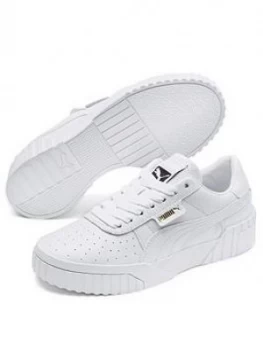 Puma Cali - White/White, Size 3, Women