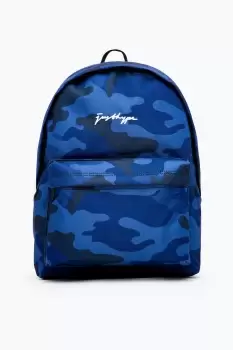 HYPE UNISEX NAVY CLASSIC CAMO SCRIBBLE BACKPACK