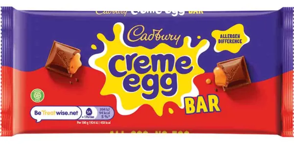 Cadbury Gifts Direct Cadbury Creme Egg Chocolate Bar 123g 4303048