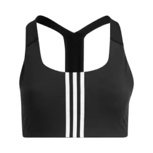 adidas Powerimpact Training Medium-Support Bra (Pl - Black