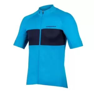 Endura FS260-Pro Short Sleeve Wide Fit Jersey II - Blue