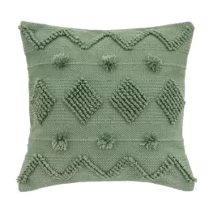 Gallery Interiors Perth Cushion Cover in Sage