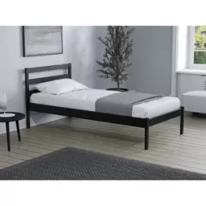 Luka Single Bed Black - Black