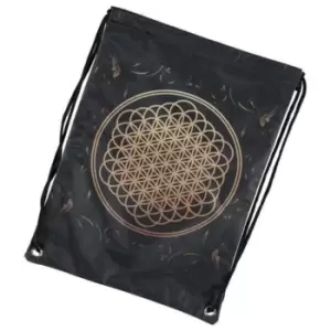 Rock Sax Bring Me The Horizon Flower Of Life Drawstring Bag (One Size) (Black)