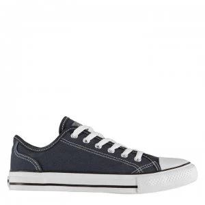 SoulCal Canvas Low Mens Trainers - Navy