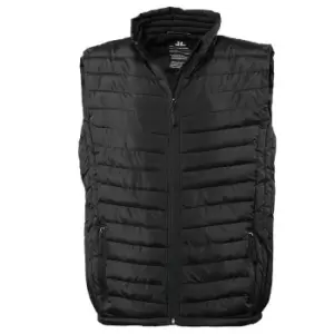 Tee Jays Mens Zepelin Padded Body Warmer (5XL) (Black)