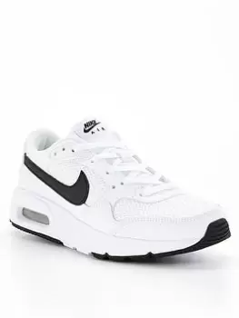 Nike Air Max - White/Black, Size 4 Older