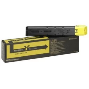 Kyocera TK8705Y Yellow Laser Toner Ink Cartridge