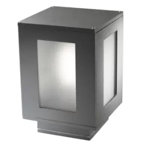 Alfil Outdoor Pedestal Urban Grey 1x E27 IP44