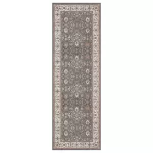 Washarug Persian Classics Runner Yasmin 60X180cm Grey